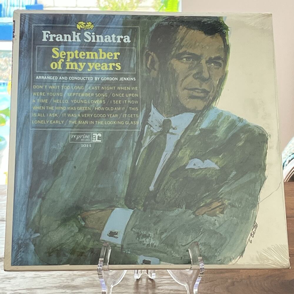 Frank Sinatra September of My Years Vinyl LP 1965 Reprise F-1014 Mono Sealed